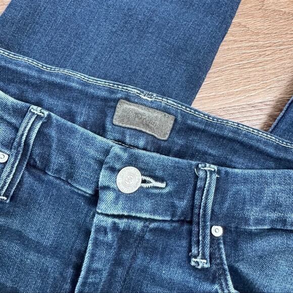 MOTHER high waisted looker ankle fray tongue and chic size 27 - Picture 6 of 6